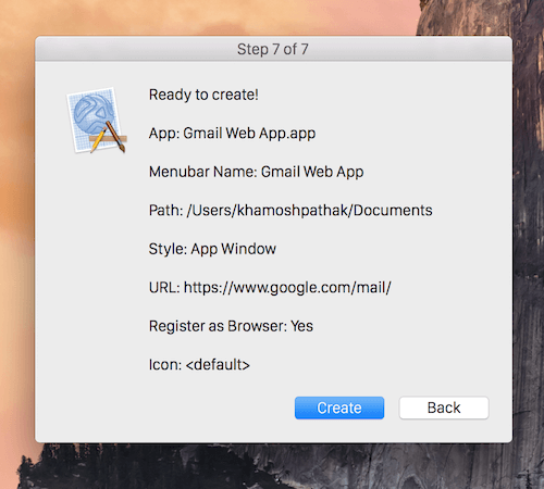Create Chrome App From Website Mac